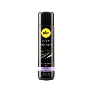 Змазка для латексу та гуми pjur Cult Dressing Aid 100 мл, для полегшення надягання фетиш-вбрання