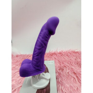 Вібратор фалоімітатор Phallus на гнучкій присосці з USB зарядкою