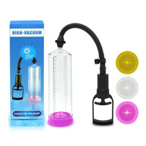 Помпа для пенісу велика 21*6.5 см Enlarger Pump вакуумна для збільшення члена