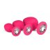 Набір анальних пробок Anal Diamond plug, Pink